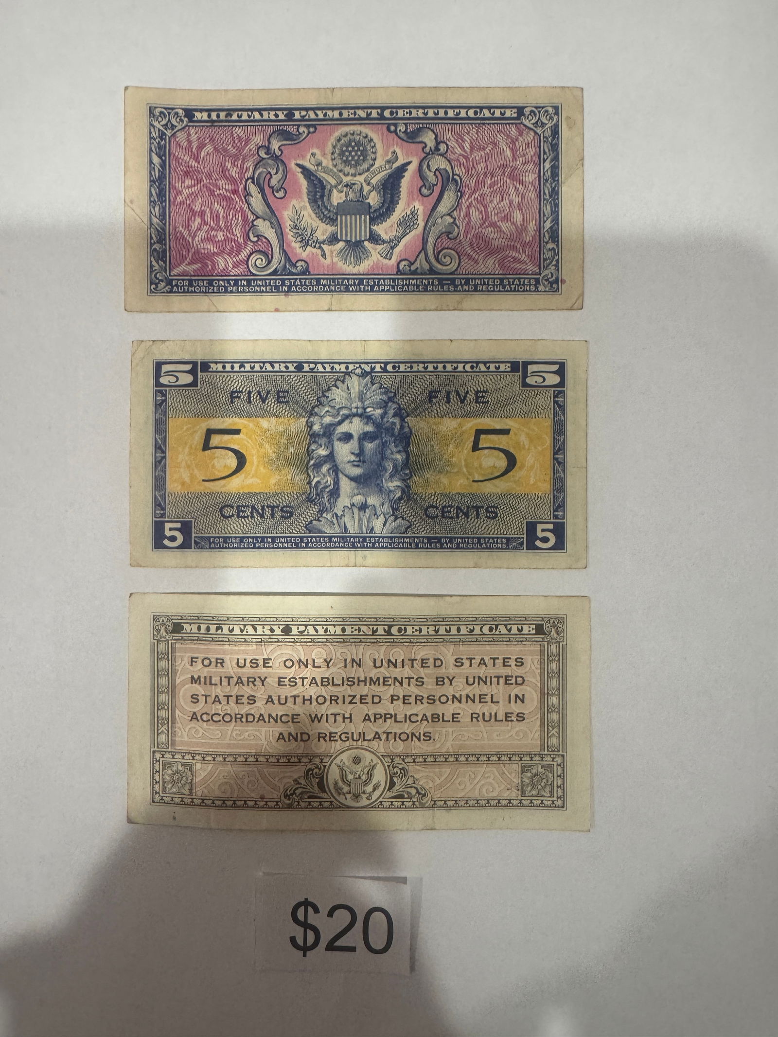 Military Payment Certificate - 2