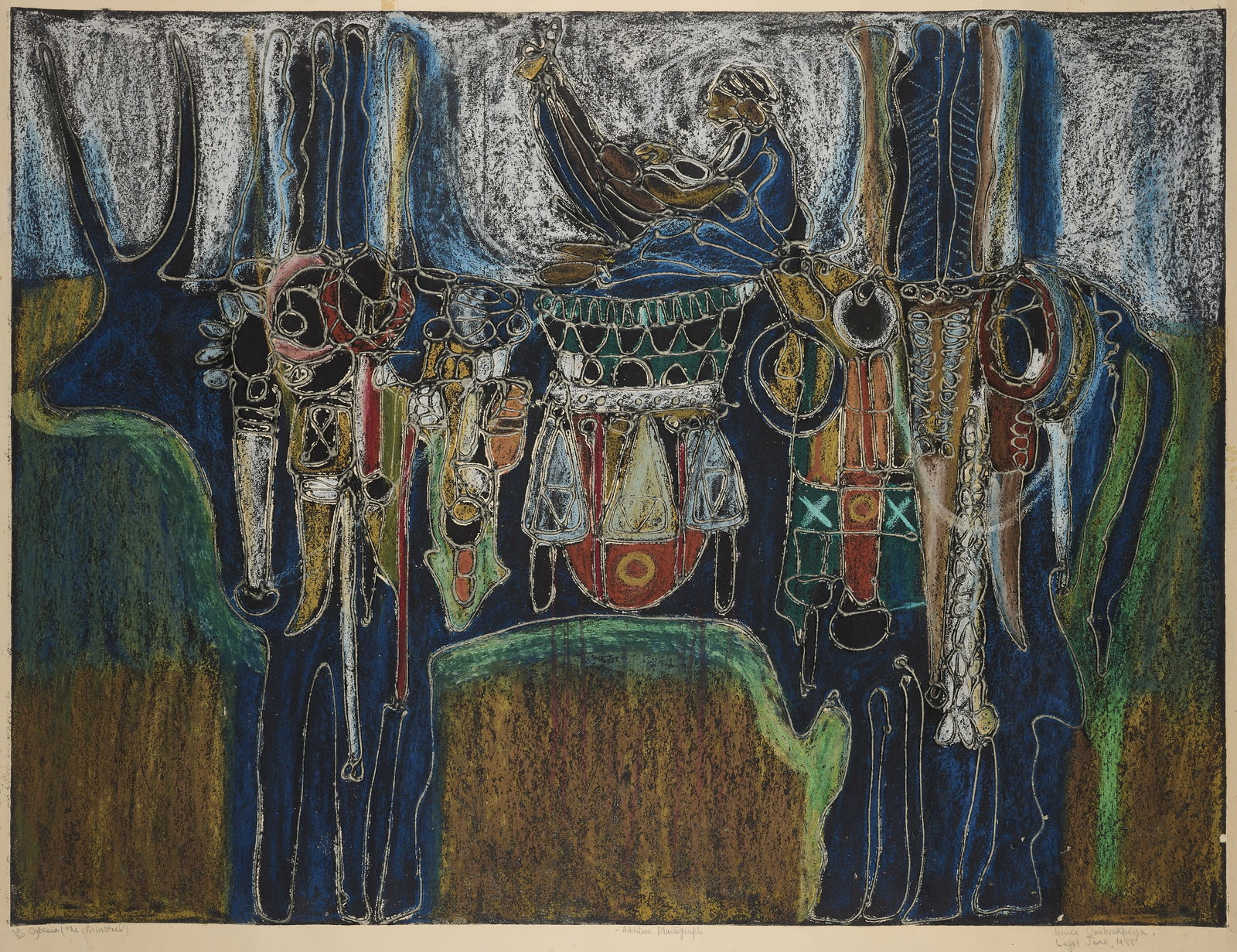 BRUCE ONOBRAKPEYA (NIGERIAN B. 1932) (1 of 1)
