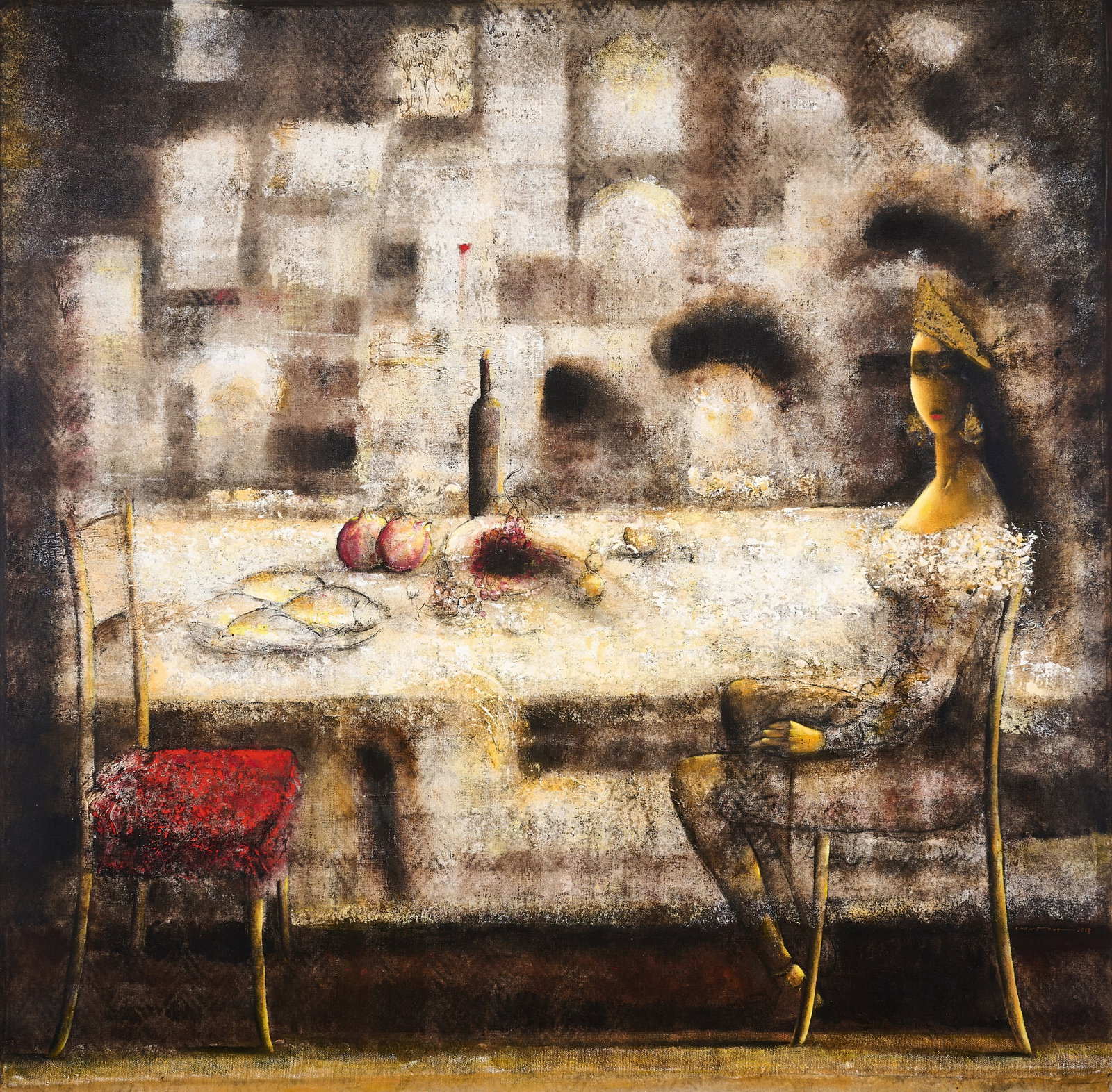 ‡ HAMMOUD CHANTOUT (SYRIAN B.1956) (1 of 4)