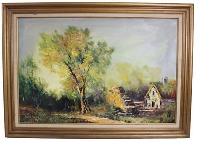 Landscape Oil Painting by Bernard Bosman