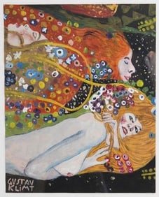 Water Serpents by Gustav Klimt (Women)