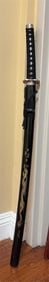 Decorative Japanese Katana Samurai Sword (Blk)