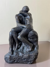 Rodin's The Kiss Sculpture 1961 Austin Productions