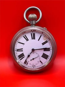 Antique Pavel Bure Pocket Watch The End Of 19th C.