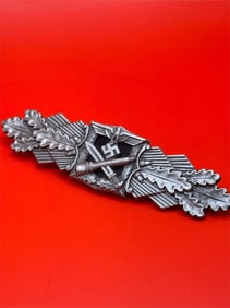 WWII German Silver Close Combat Clasp