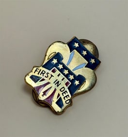 US Army First Indeed Pin