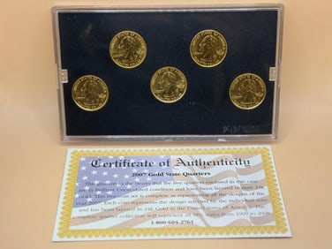 2007 Gold Edition State Quarter Collection