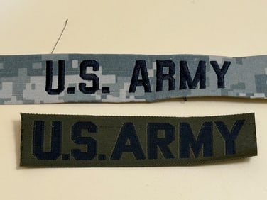 U.S. Army Name Tapes