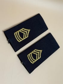 U.S. Army Sergeant First Class Shoulder Marks