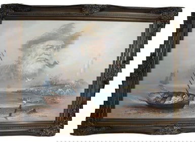 Sailor oil painting by Bill Larsen