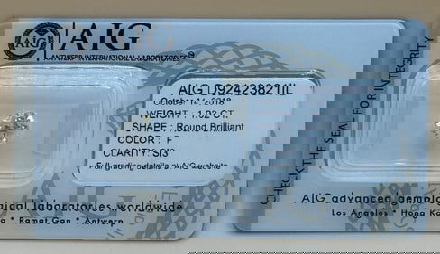 Natural Round Diamond 1.02ct