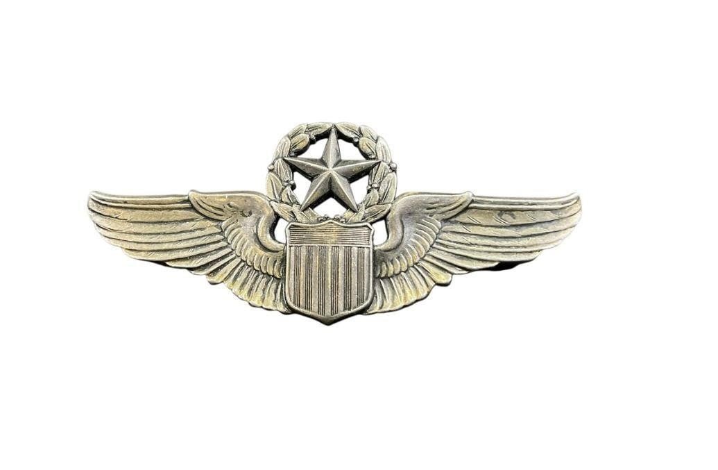 WWII US Air Force Command Pilot Wings Badge (1 of 3)