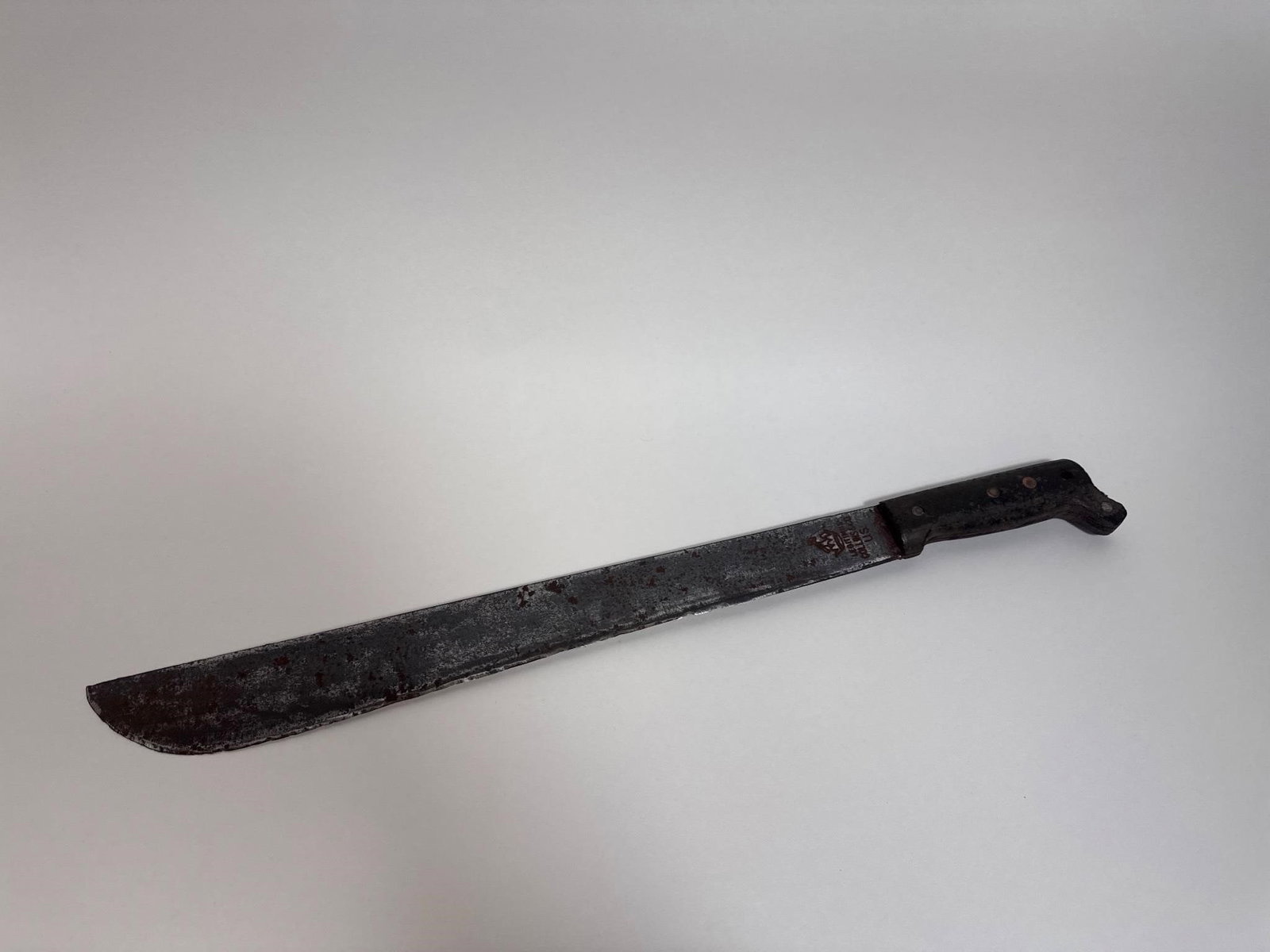 WWll Collins & Co Legitimus US Military Machete: WWII Collins & Co. "Legitimus" U.S. military machete, marked by Collins & Company and produced for wartime service. A standard-issue U.S. military machete from the Second World War.