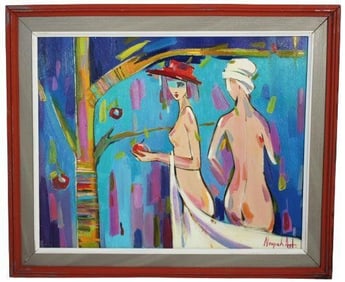 Two Ladies by Narek Art