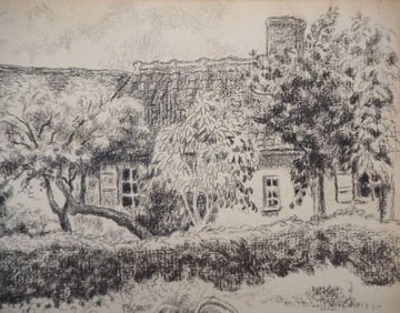 Maison de Provence by  Georges MANZANA-PISSARRO