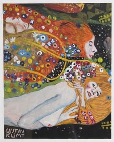 "Water Serpents" by Gustav Klimt (Women)