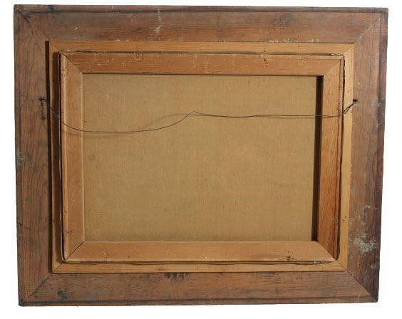 Landscape painting signed by David - 3