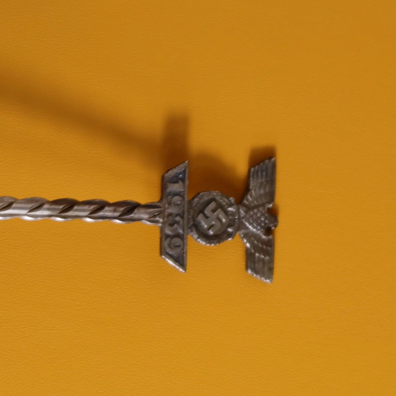 WWII German Silver Cake Spoon - 3