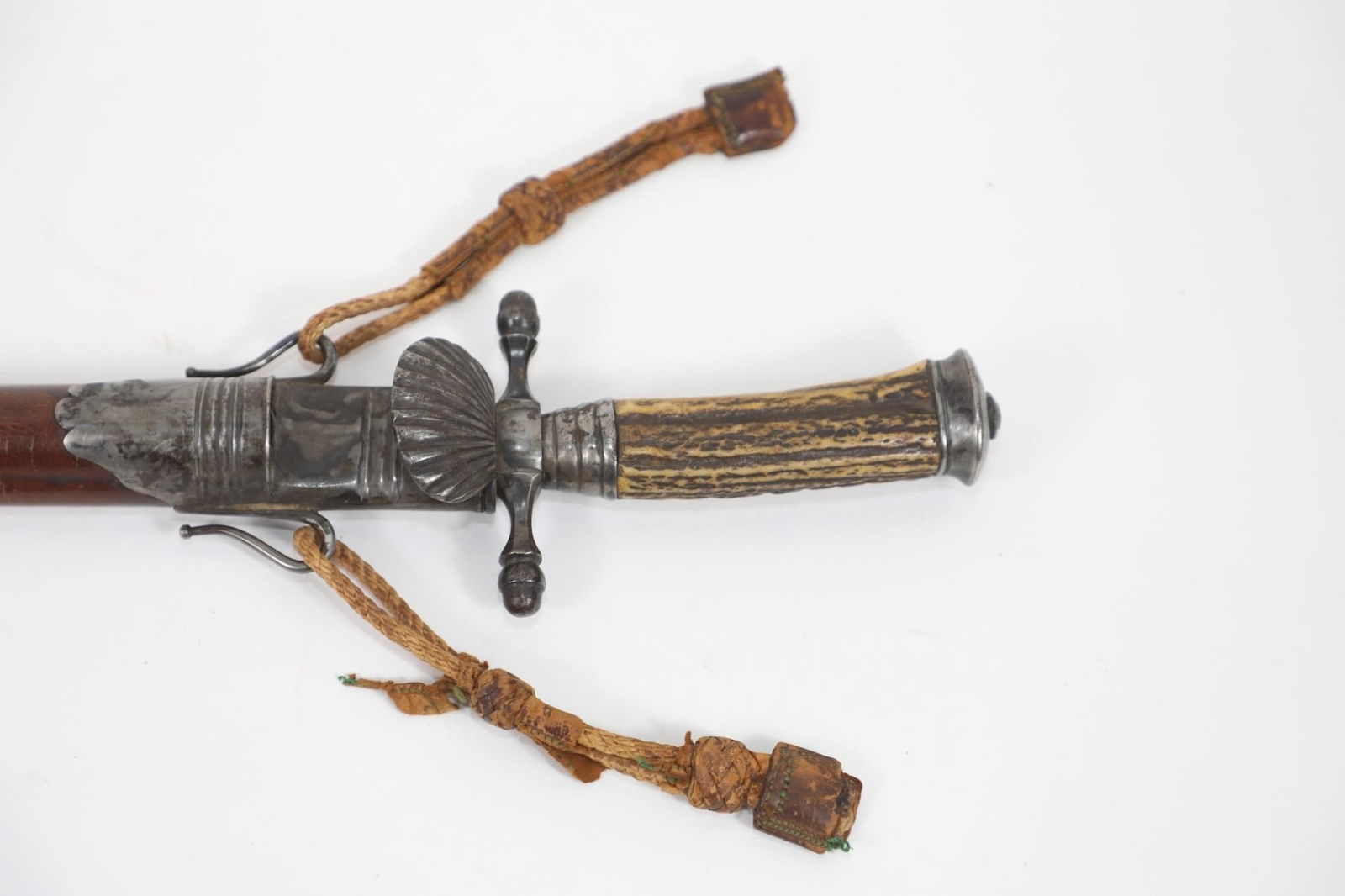 1850 GERMAN HIRSCHFAENGER HUNTING DAGGER - 3