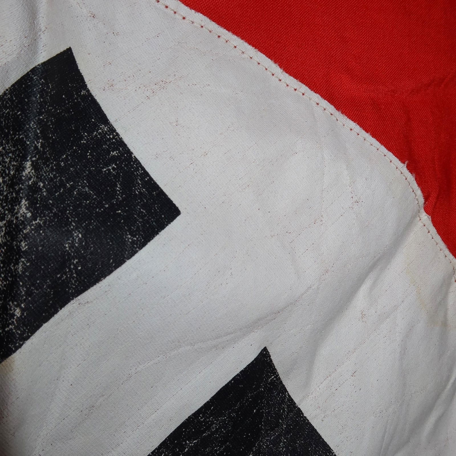 Third Reich-Era German Red Flag - 2