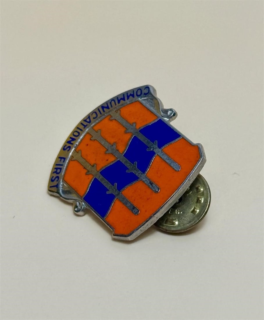 US Army Communications First Pin - 2