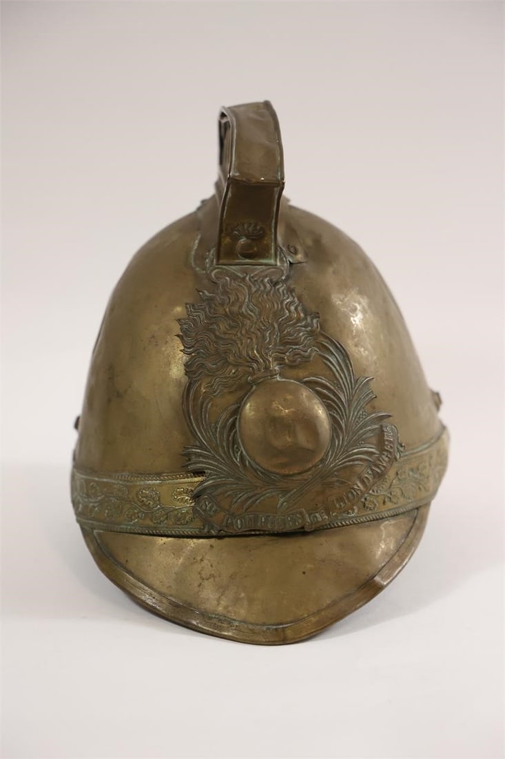 French Firefighter Helmet Model 1885 - 2