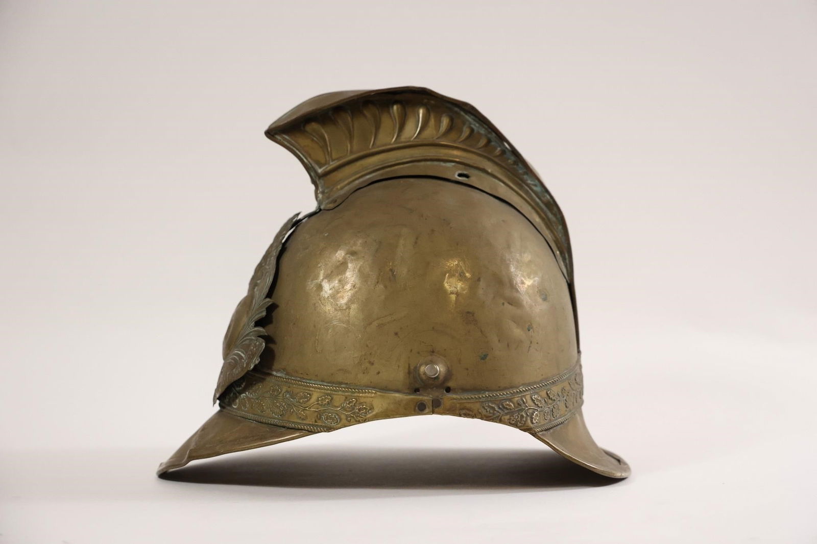 French Firefighter Helmet Model 1885 - 4