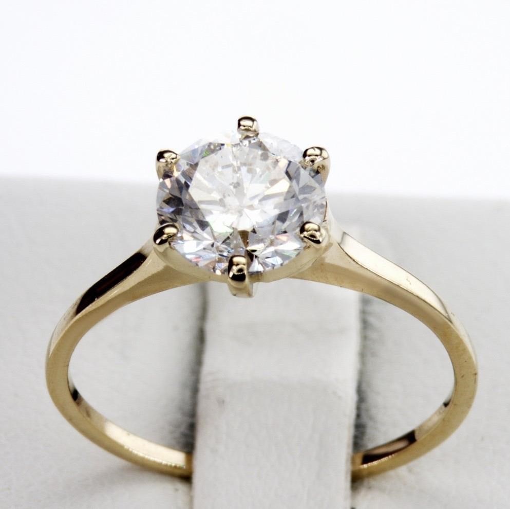 Natural Diamond RIng 1.53ct - 2