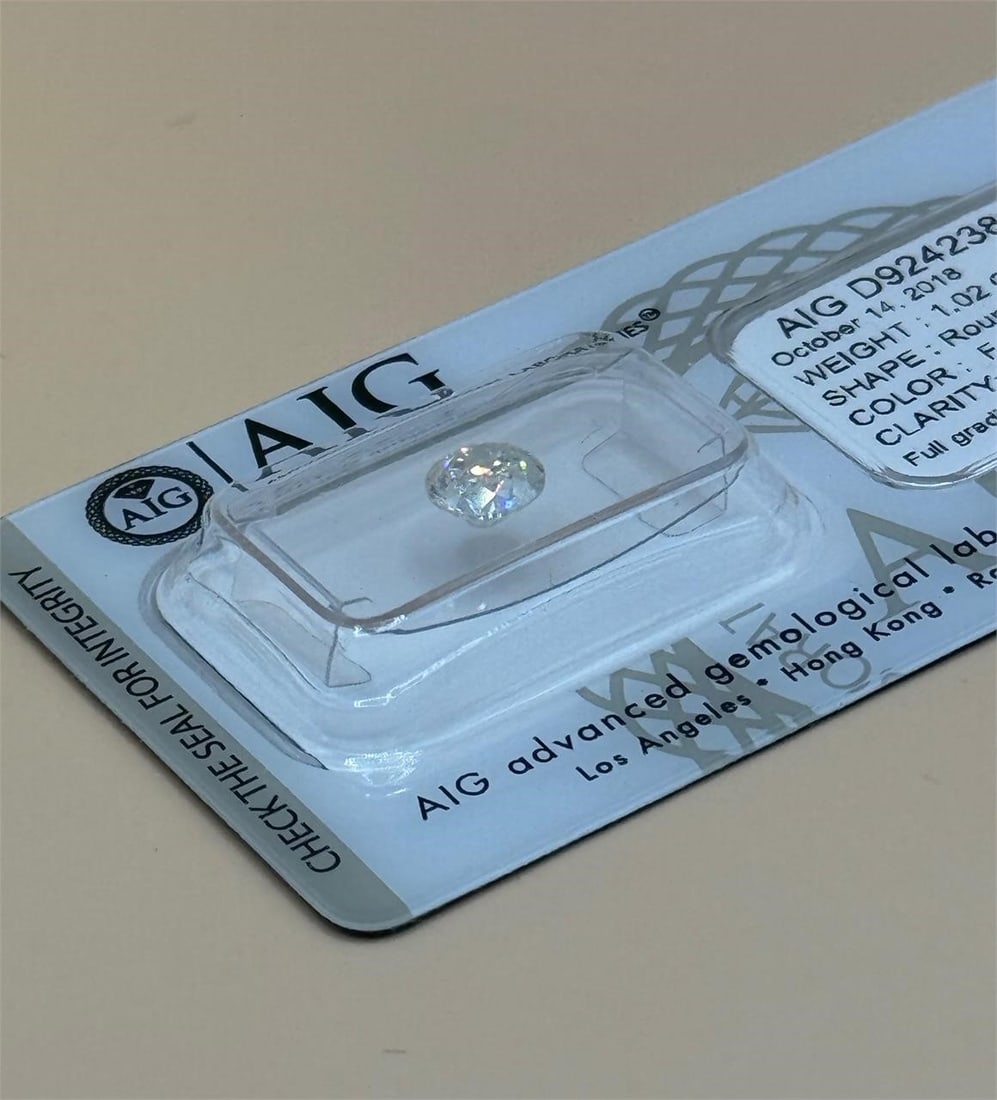 Natural Round Diamond 1.02ct - 5