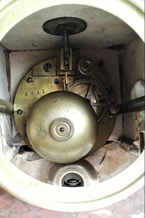 Auguste Moreau Bronze-Toned Figural Clock - 18