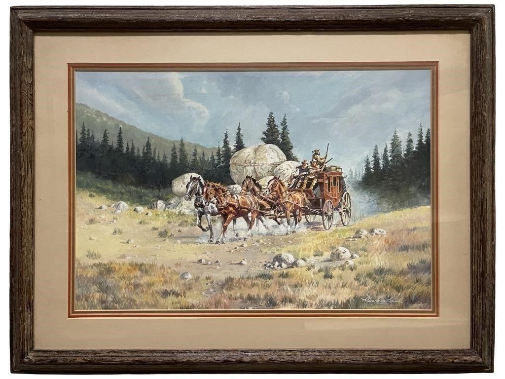 Painting by Paul Abram Jr (1 of 4)