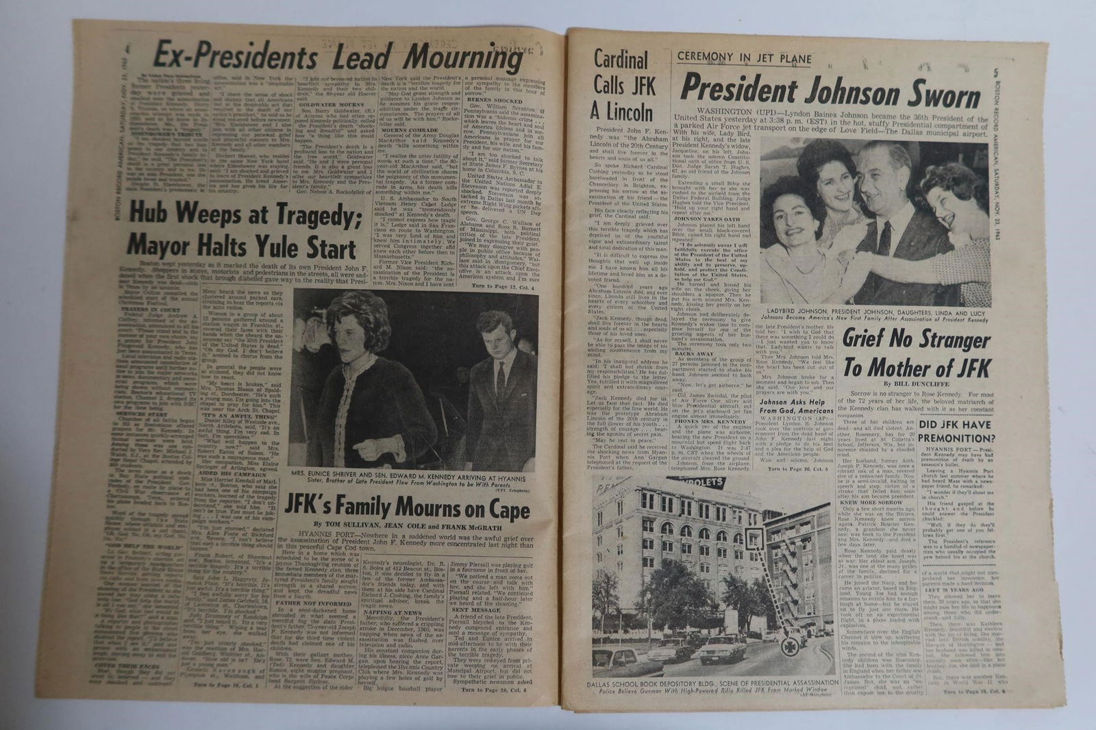Record American JFK Assassination Newspaper - 3