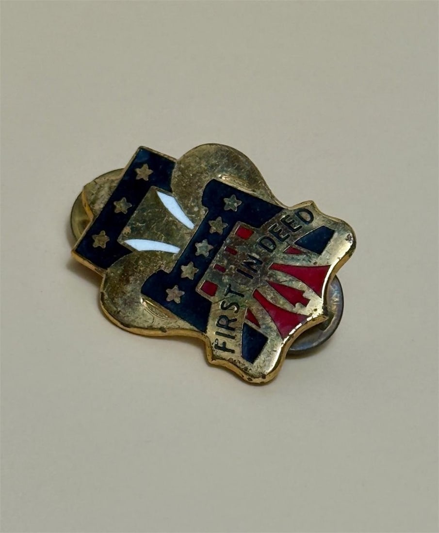 US Army First Indeed Pin - 2