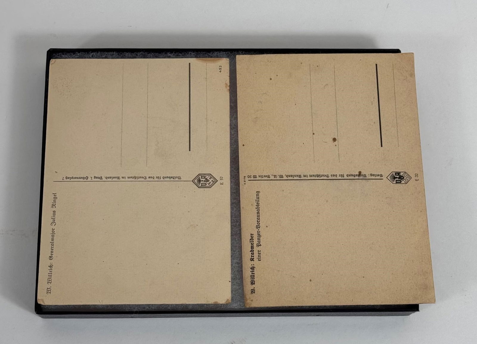 WWII W. Willrich Postcards Set - 5