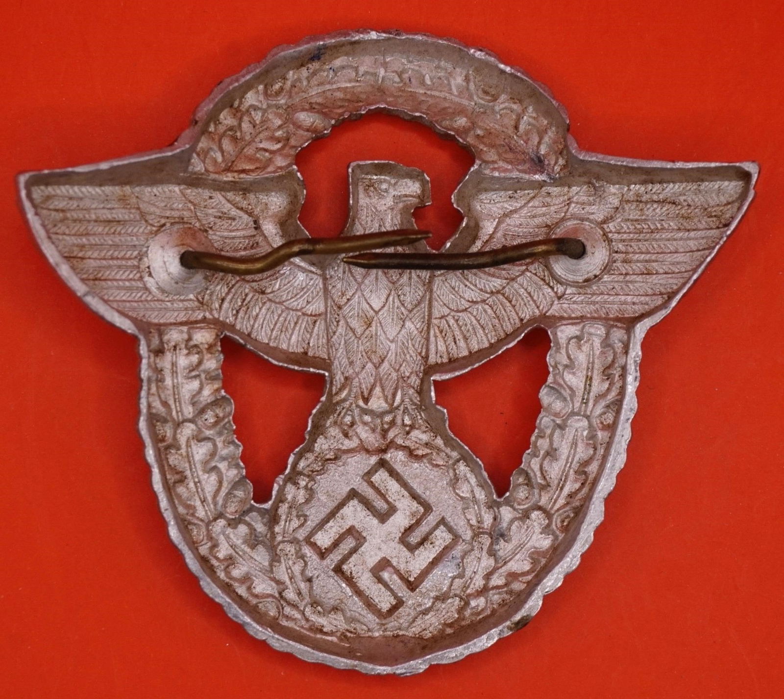 Original German Police Visor Cap Eagle - 2