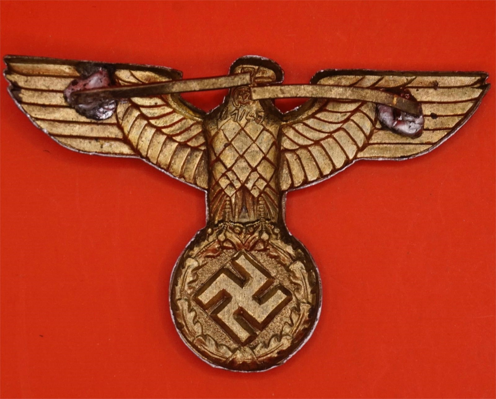 1939 German NSDAP SA/Political Visor Cap Eagle - 2