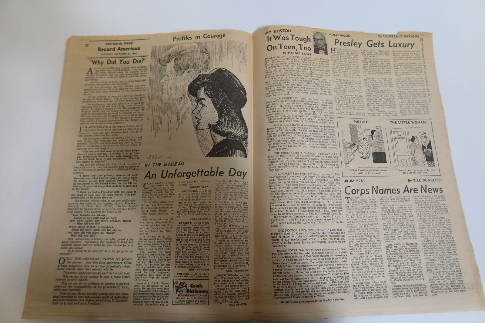 JFK Tribute Newspaper - 2