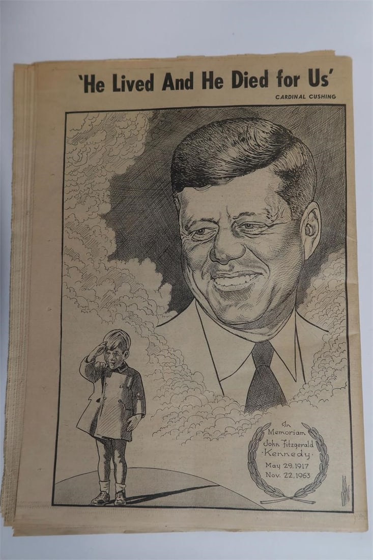 JFK Tribute Newspaper - 7
