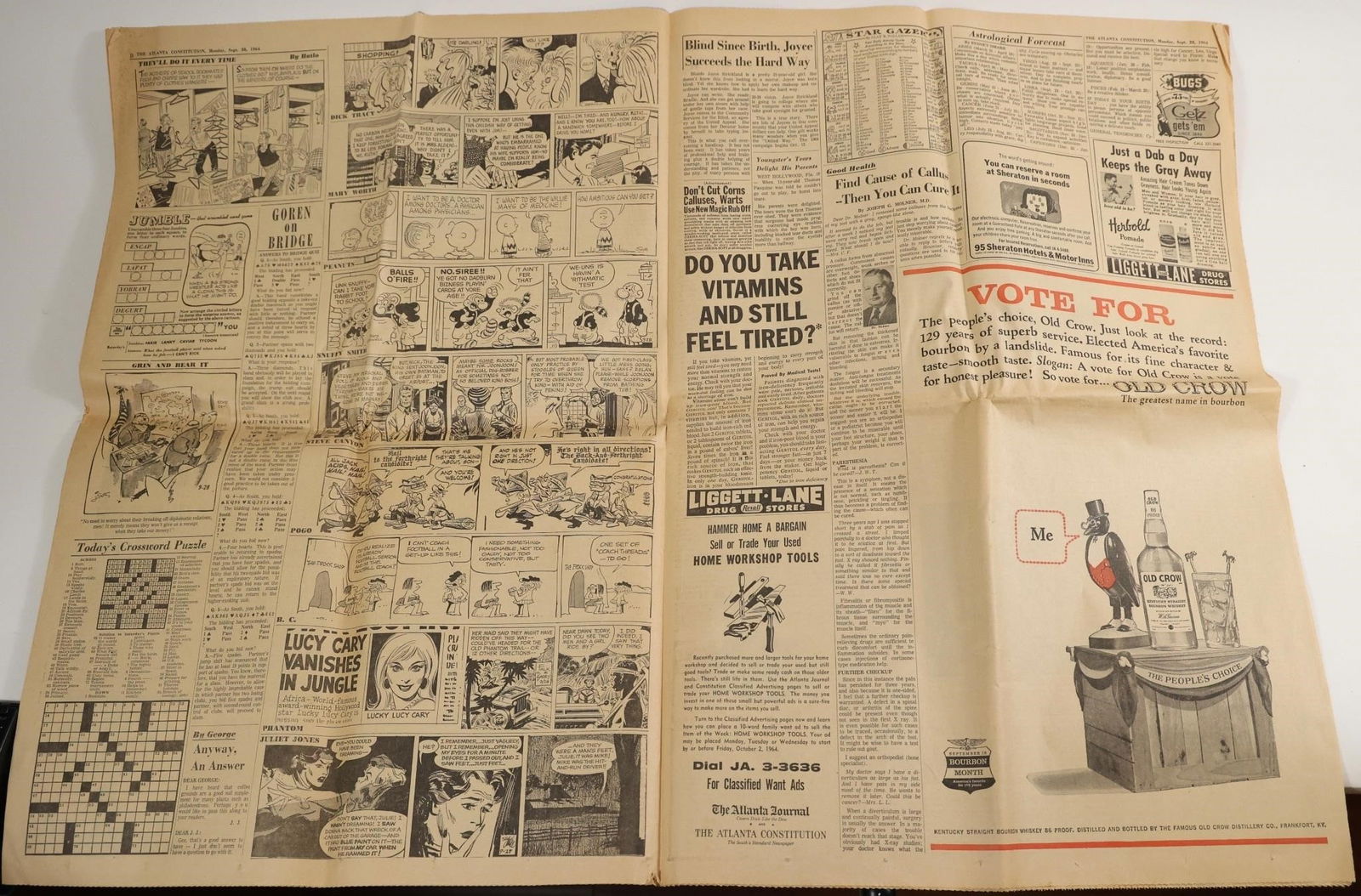 Atlanta Constitution Newspaper 1963 - 3