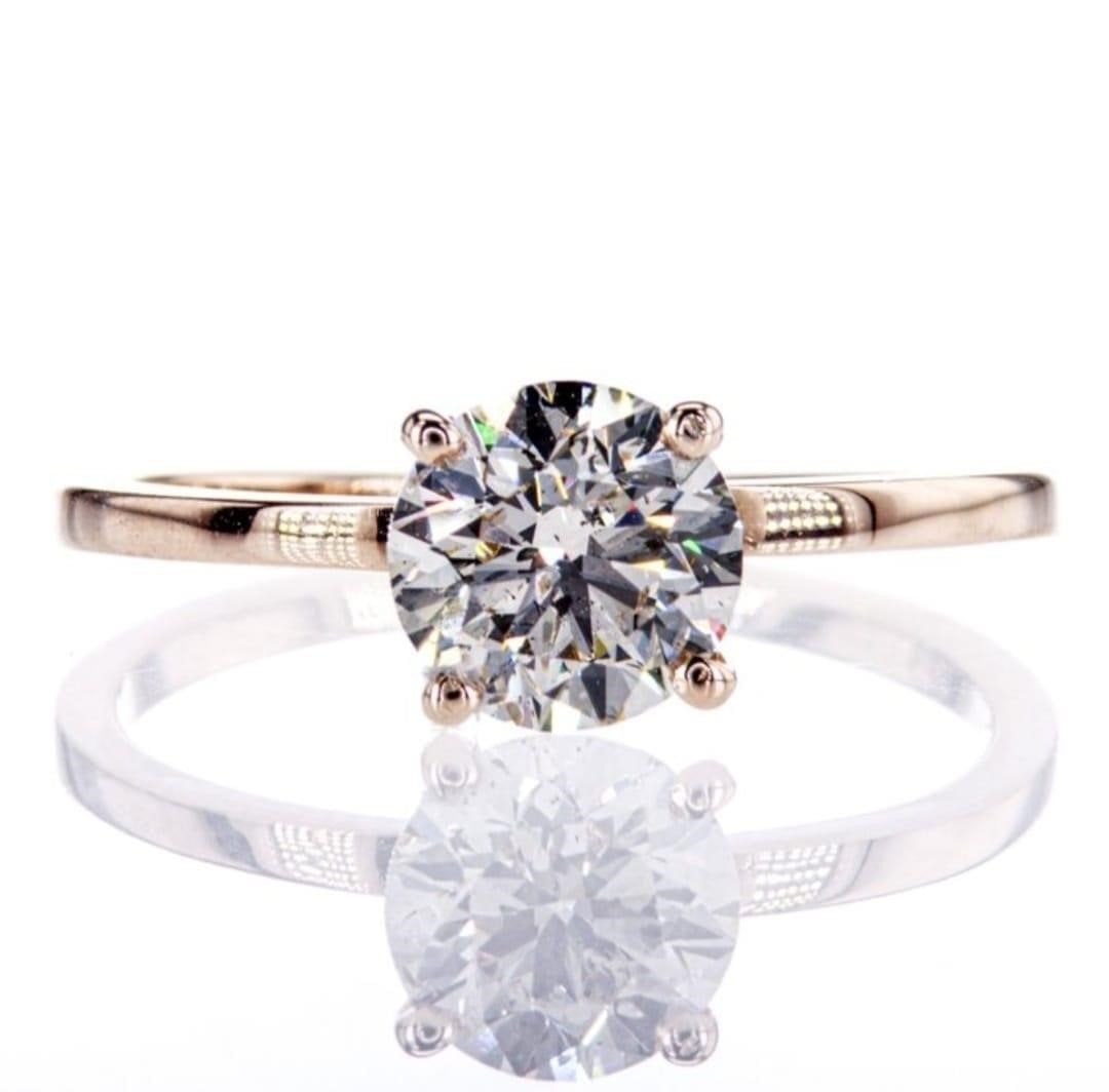 Natural Diamond Ring 1.21 Ct - 2