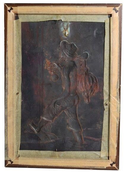 Tribal Art: Copper artwork - 2