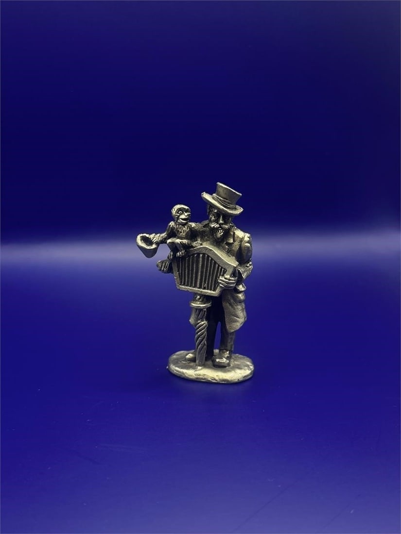 Vintage German Pewter Figures - 5