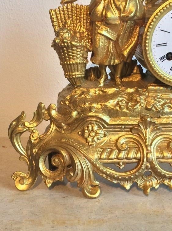 Zamak Mantel Clock - 2