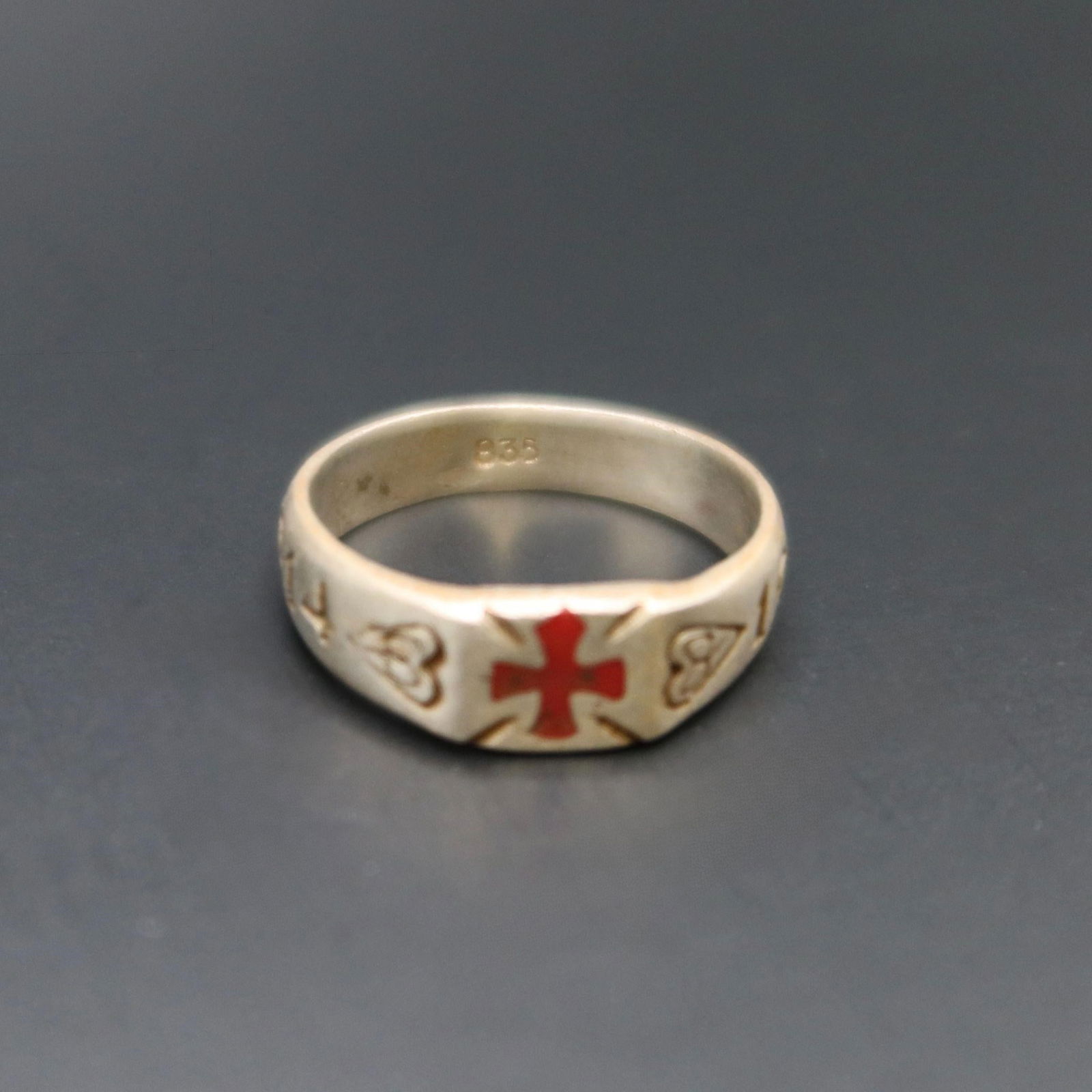 WWI German Silver Ring 1914-1917 - 2