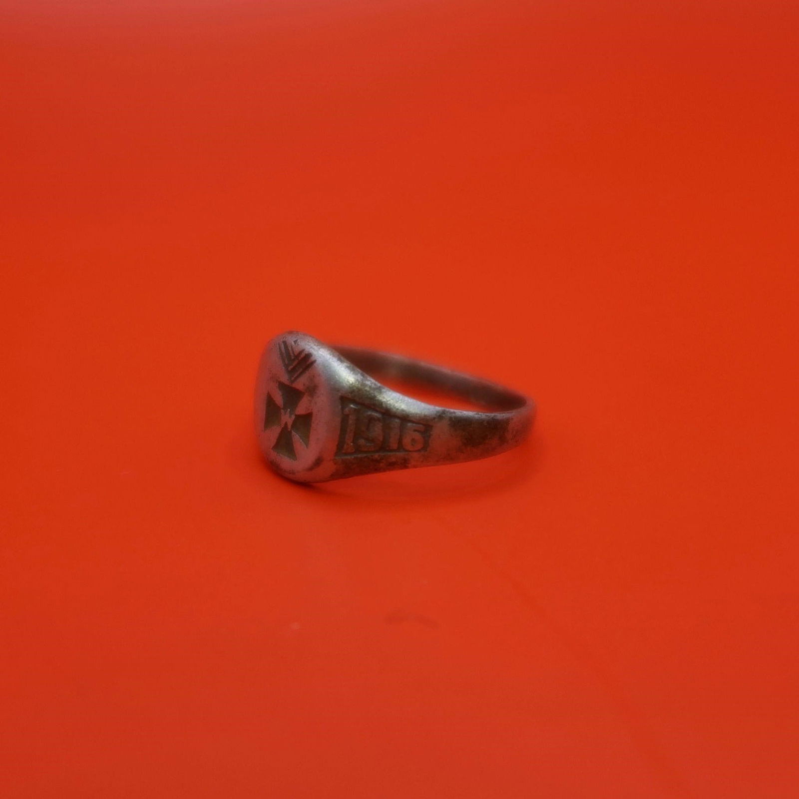 WWI German Silver Ring 1914-1916 - 2