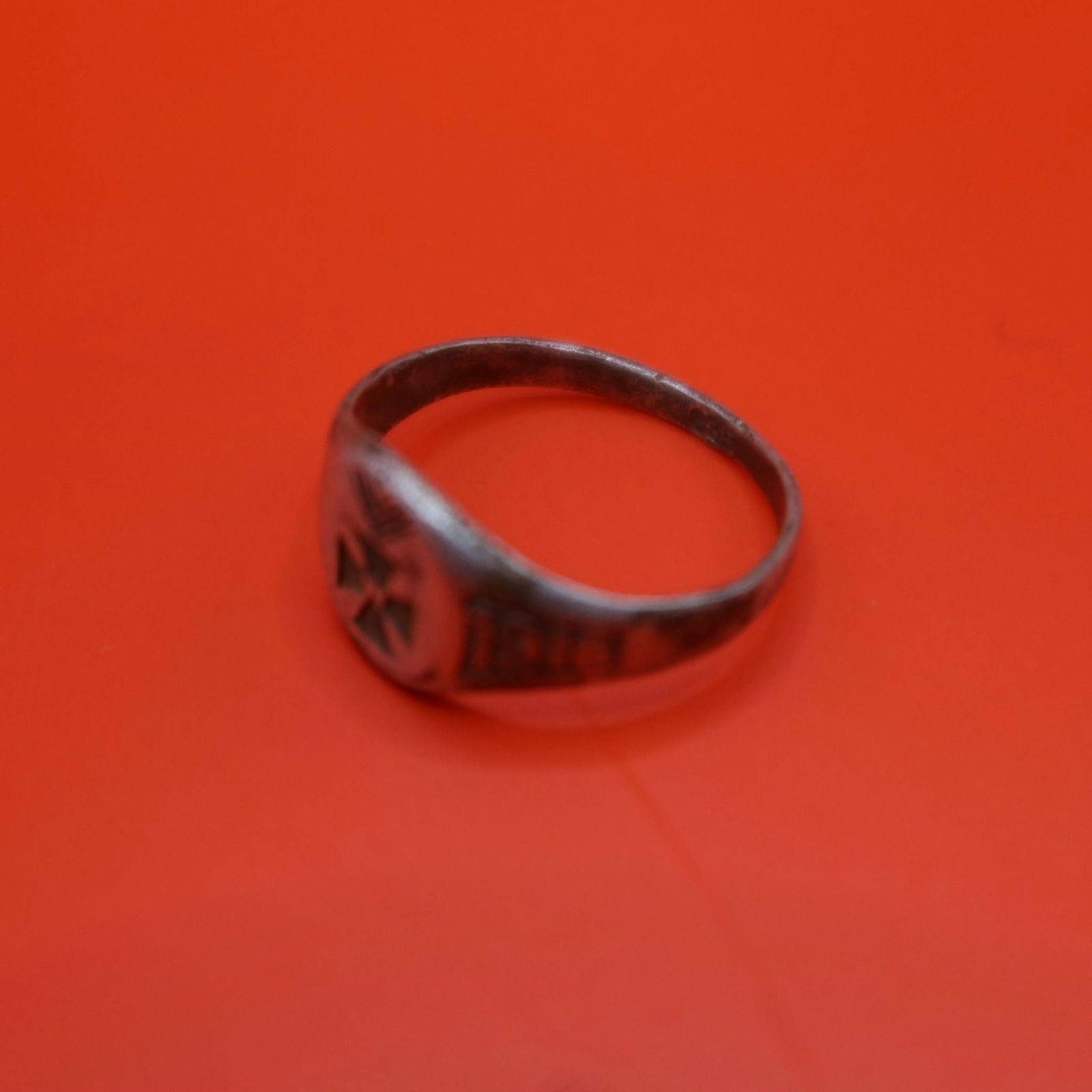 WWI German Silver Ring 1914-1916 - 3