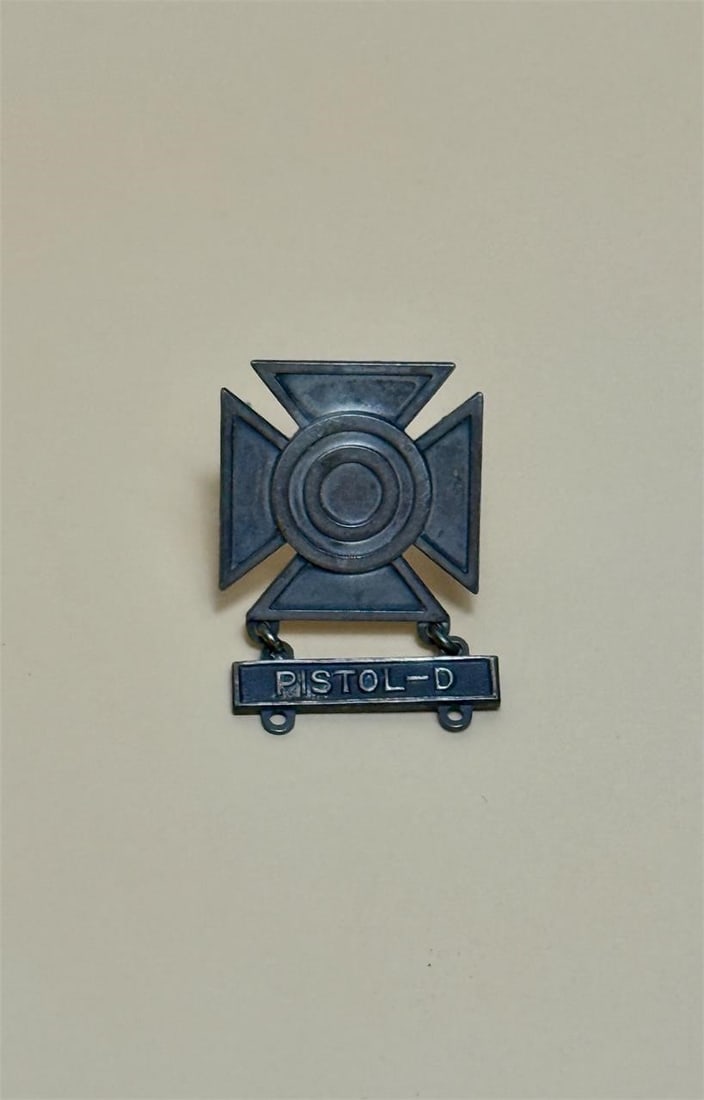 US Army Pistol-D Badge - 2