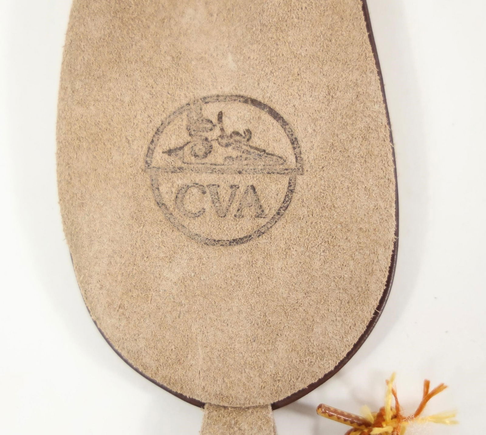 Brass and Suede Shot Flask - 3