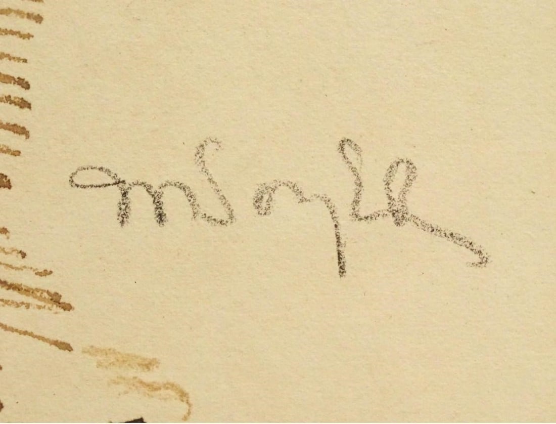 Moses Soyer (1899-1974) Nude Study - 3