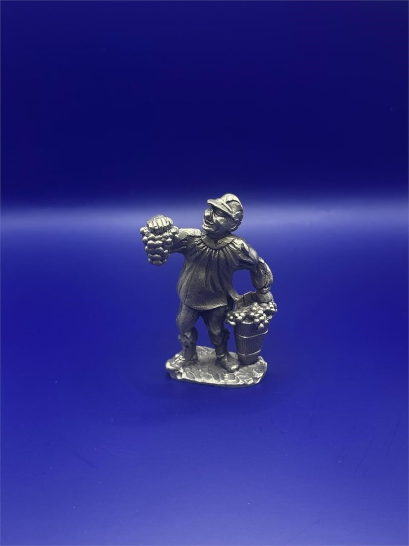 Vintage German Pewter Figures - 3